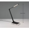 Trio TRAVIS Bordslampa LED Svart, 1-ljuskällor