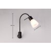 Trio LEVISTO Taklampa LED Svart, 1-ljuskällor