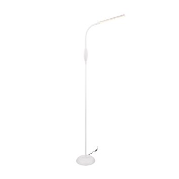 Reality TORO Golvlampa LED Vit, 1-ljuskällor
