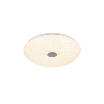 Reality GRAVITY Taklampa LED Vit, 1-ljuskällor, Fjärrkontroll