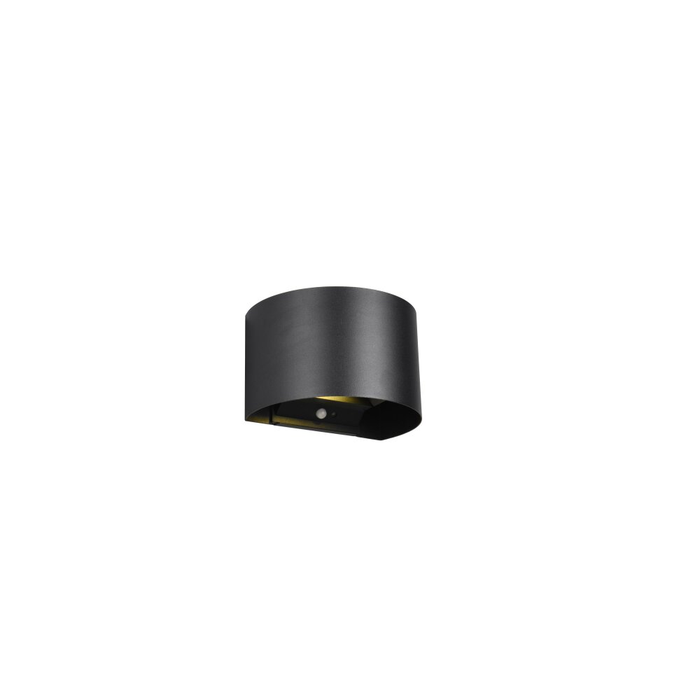 Reality TALENT vägglampa utomhus LED Svart, 2-ljuskällor, Rörelsedetektor main product photo