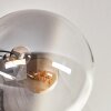 Gastor Taklampa - Glas 10 cm, 12 cm, 15 cm Amber, Rökfärger, 7-ljuskällor