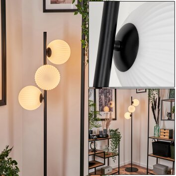Remaisnil Golvlampa - Glas 15 cm Vit, 3-ljuskällor Remaisnil Golvlampa - Glas 15 cm Vit, 3-ljuskällor