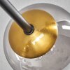 Chehalis Taklampa - Glas 10 cm Guld, Svart, 6-ljuskällor