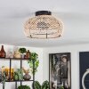 Brandala Taklampa 30 cm Svart, 2-ljuskällor