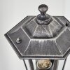 Loria gångvägslampa Svart, Silver, 1-ljuskällor, Rörelsedetektor