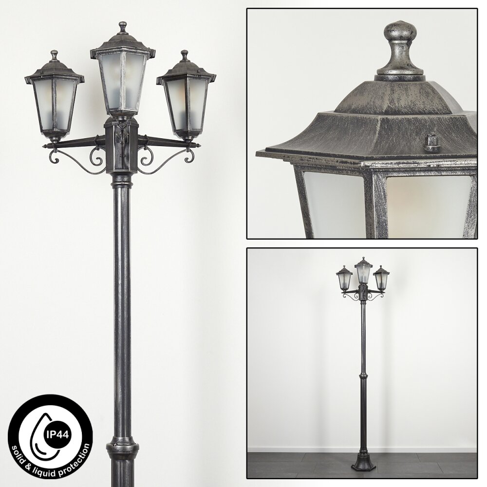 Loria Kandelabrar Svart, Silver, 3-ljuskällor main product photo