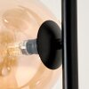 Remaisnil Golvlampa - Glas 10 cm, 15 cm Amber, Rökfärger, 3-ljuskällor