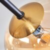 Chehalis Taklampa - Glas 15 cm Guld, Svart, 8-ljuskällor