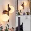 Chehalis Vägglampa - Glas 10 cm Vit, 2-ljuskällor
