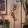 Remaisnil Golvlampa - Glas 15 cm Klart, Rökfärger, 6-ljuskällor