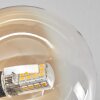 Chehalis Taklampa - Glas 10 cm, 12 cm, 15 cm Guld, Svart, 6-ljuskällor