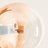 Remaisnil Golvlampa - Glas 12 cm Amber, Klart, 3-ljuskällor