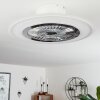 Terradura LED Krom, Vit, 1-ljuskällor, Fjärrkontroll