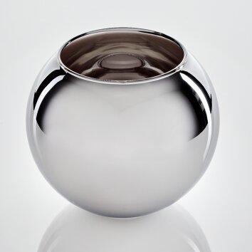 Lampskärm i glas  Koyoto Reservglas 15 cm Krom, Rökfärger