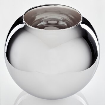 Lampskärm i glas  Koyoto Reservglas 30 cm Krom, Rökfärger