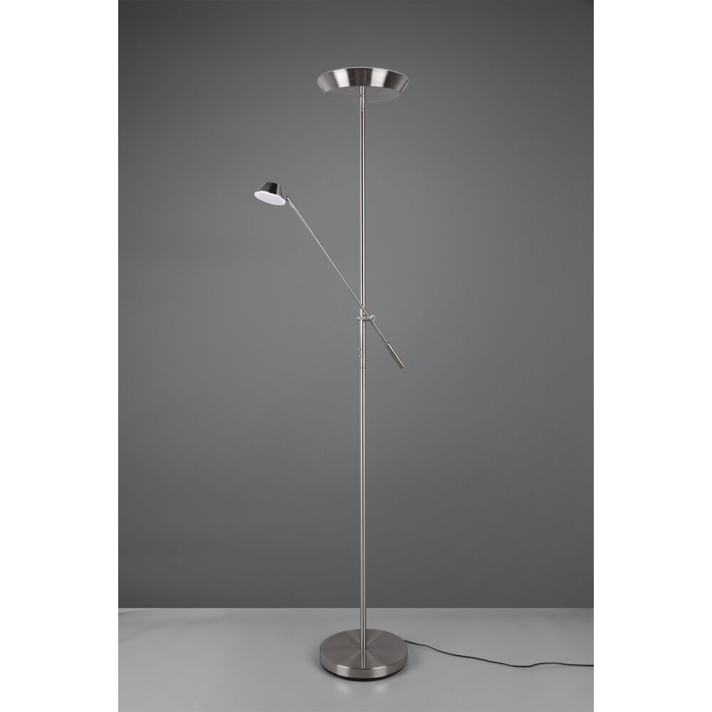 Reality Haora Golvlampa LED Nickel matt, 2-ljuskällor main product photo
