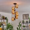 Gastor Taklampa - Glas 15 cm Amber, 8-ljuskällor