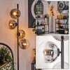 Gastor Golvlampa - Glas 15 cm Klart, Rökfärger, 4-ljuskällor