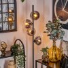 Gastor Golvlampa - Glas 15 cm Klart, Rökfärger, 4-ljuskällor
