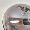 Gastor Taklampa - Glas 15 cm Amber, Klart, Rökfärger, 6-ljuskällor