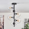 Gastor Taklampa 32 cm Klart, 6-ljuskällor