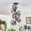 Gastor Taklampa - Glas 15 cm Klart, Rökfärger, 6-ljuskällor