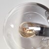 Gastor Taklampa - Glas 15 cm Klart, Rökfärger, 6-ljuskällor