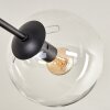 Koyoto Taklampa - Glas 15 cm Klart, 6-ljuskällor