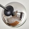 Koyoto Taklampa - Glas 15 cm Krom, Klart, 6-ljuskällor