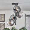 Gastor Taklampa - Glas 15 cm Klart, Rökfärger, 4-ljuskällor