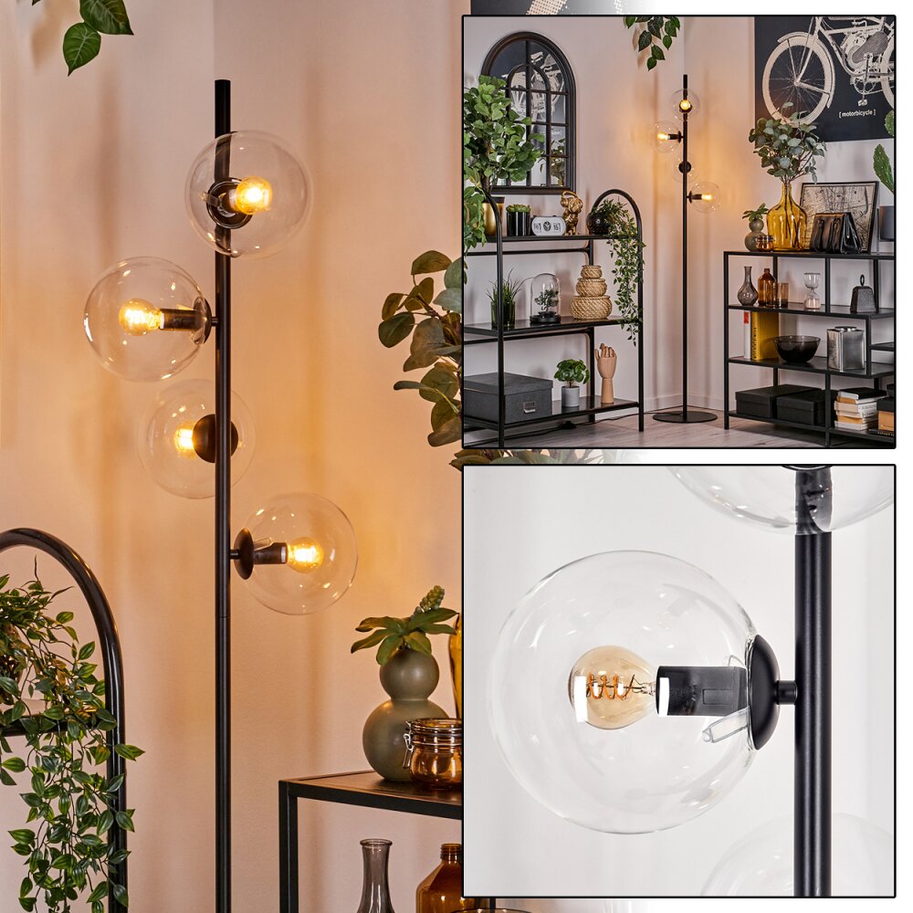 Gastor Golvlampa 34 cm Klart, 4-ljuskällor main product photo