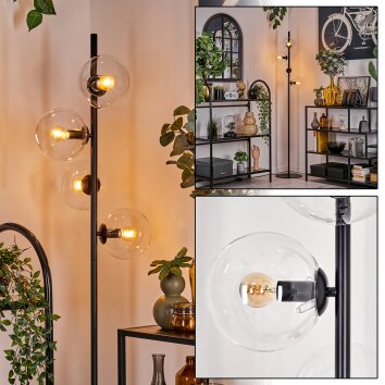 Gastor Golvlampa 34 cm Klart, 4-ljuskällor Gastor Golvlampa 34 cm Klart, 4-ljuskällor