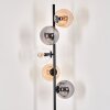 Gastor Golvlampa - Glas 15 cm Amber, Klart, Rökfärger, 5-ljuskällor