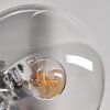 Gastor Taklampa - Glas 15 cm Klart, Rökfärger, 6-ljuskällor