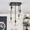 Gastor Taklampa - Glas 15 cm Klart, 5-ljuskällor