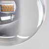 Chehalis Taklampa - Glas 12 cm, 15 cm Guld, Svart, 8-ljuskällor