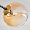 Chehalis Taklampa - Glas 12 cm, 15 cm Guld, Svart, 8-ljuskällor