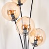 Gastor Golvlampa - Glas 15 cm Amber, 5-ljuskällor