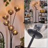 Gastor Golvlampa - Glas 15 cm Klart, Rökfärger, 6-ljuskällor