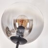 Gastor Golvlampa - Glas 15 cm Klart, Rökfärger, 6-ljuskällor