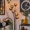 Gastor Golvlampa - Glas 15 cm Klart, Rökfärger, 6-ljuskällor