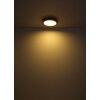Globo BRANZA Taklampa LED Svart, 1-ljuskällor, Fjärrkontroll