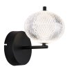 Globo AIDA Vägglampa LED Svart, 1-ljuskällor