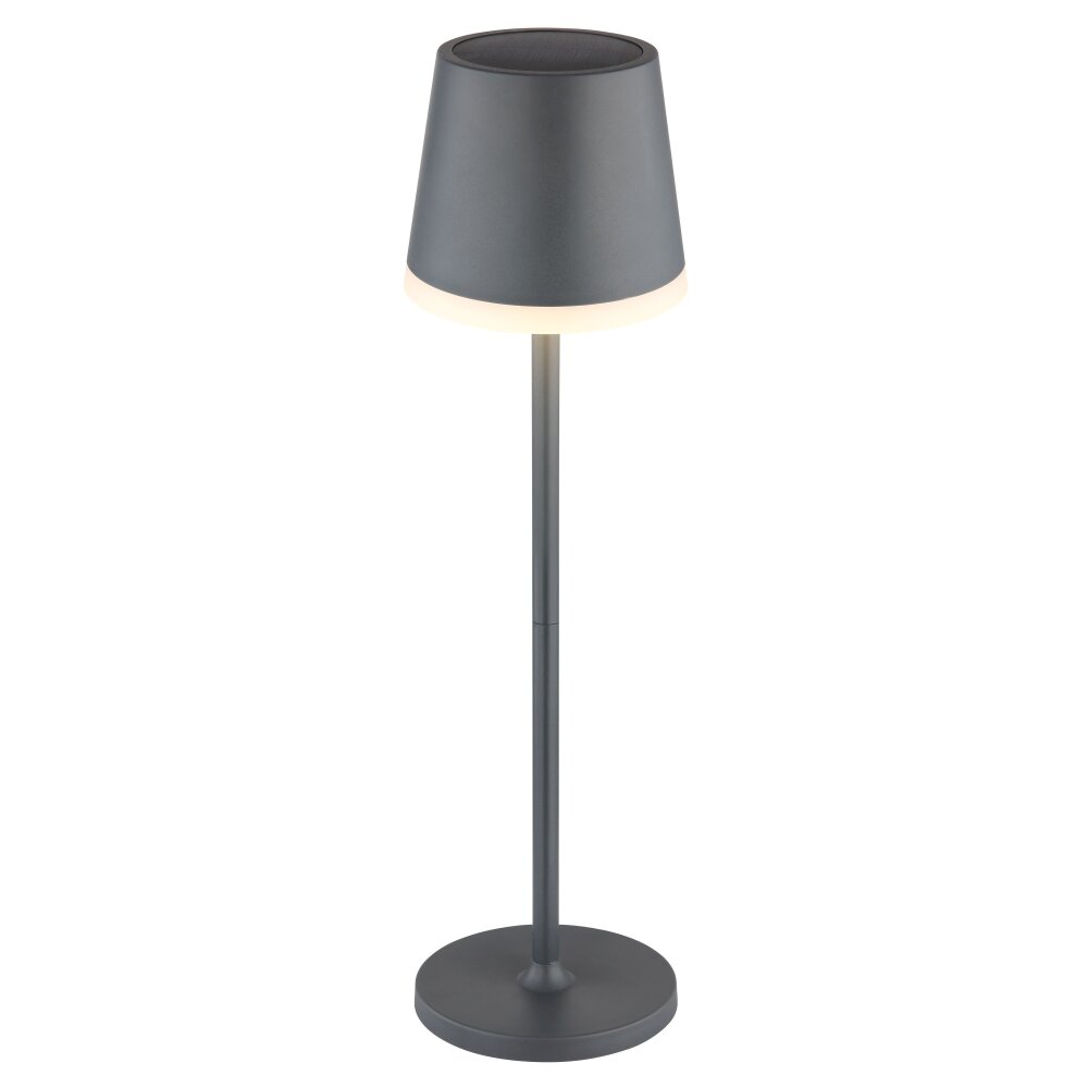 Globo SOLAR Bordslampa utomhus, Solcellslampa LED Antracit, Vit, 1-ljuskällor main product photo