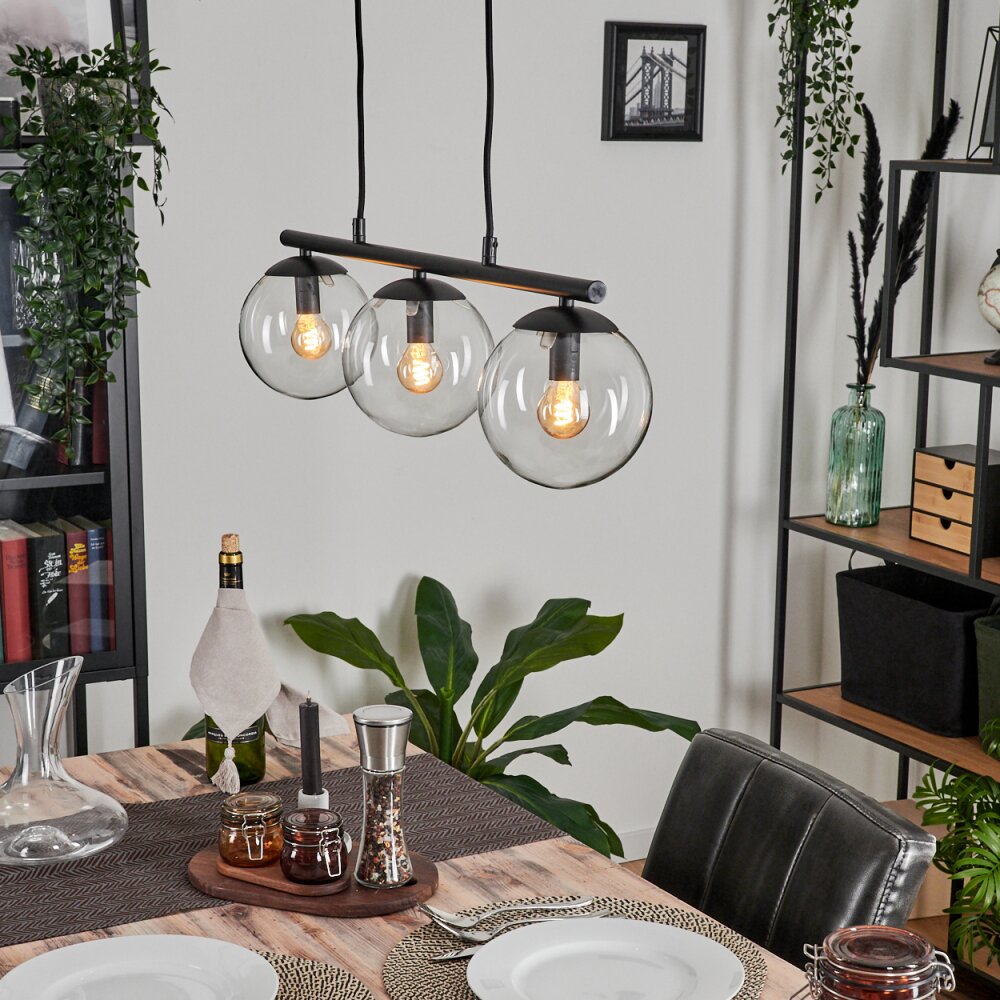 Gastor Pendellampa Klart, 3-ljuskällor main product photo