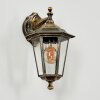 Loria vägglampa utomhus Guld, Svart, 1-ljuskällor