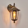 Loria vägglampa utomhus Guld, Svart, 1-ljuskällor