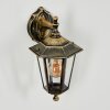 Loria vägglampa utomhus Guld, Svart, 1-ljuskällor