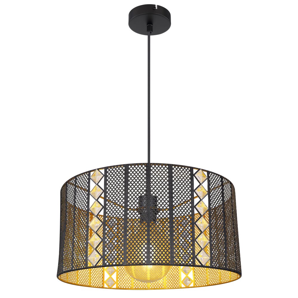 Globo ABINI Pendellampa Svart, 1-ljuskällor main product photo